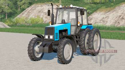 MTZ-1221 Bielorrusia〡Hay ruedas dobles para Farming Simulator 2017