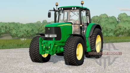 John Deere serie 6020〡 frontal hidráulico o peso para Farming Simulator 2017