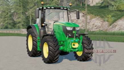 John Deere 6R series〡fixed config wheels para Farming Simulator 2017