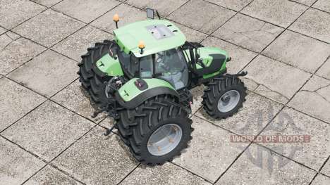Deutz-Fahr 5110 TTV〡varios tipos de ruedas para Farming Simulator 2017