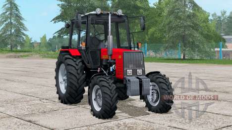 MTZ-820〡the dust is flying from under the wheels para Farming Simulator 2017