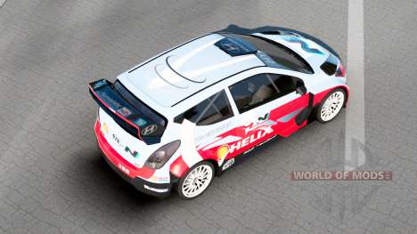 Hyundai i20 WRC (PB) 2013 para Euro Truck Simulator 2