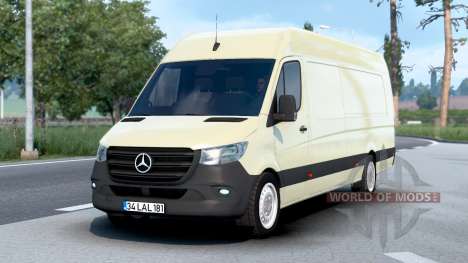 Mercedes-Benz Sprinter VS30 Van 316 CDI〡1.43 para Euro Truck Simulator 2