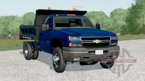 Chevrolet Silverado 3500 Dump Truck para Farming Simulator 2017