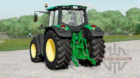 John Deere 6M series〡reifenzuschaltfunktionen para Farming Simulator 2017