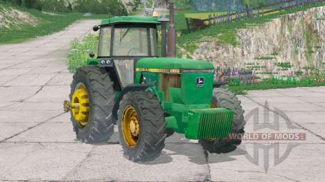 John Deere 4650〡manual caja de cambios para Farming Simulator 2015