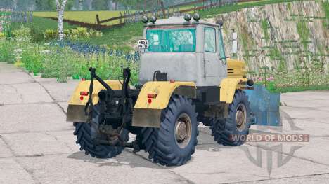 T-150K〡with bulldozer blade para Farming Simulator 2015
