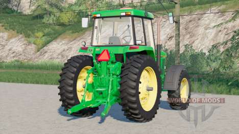 John Deere 7000 series〡tyre selection para Farming Simulator 2017