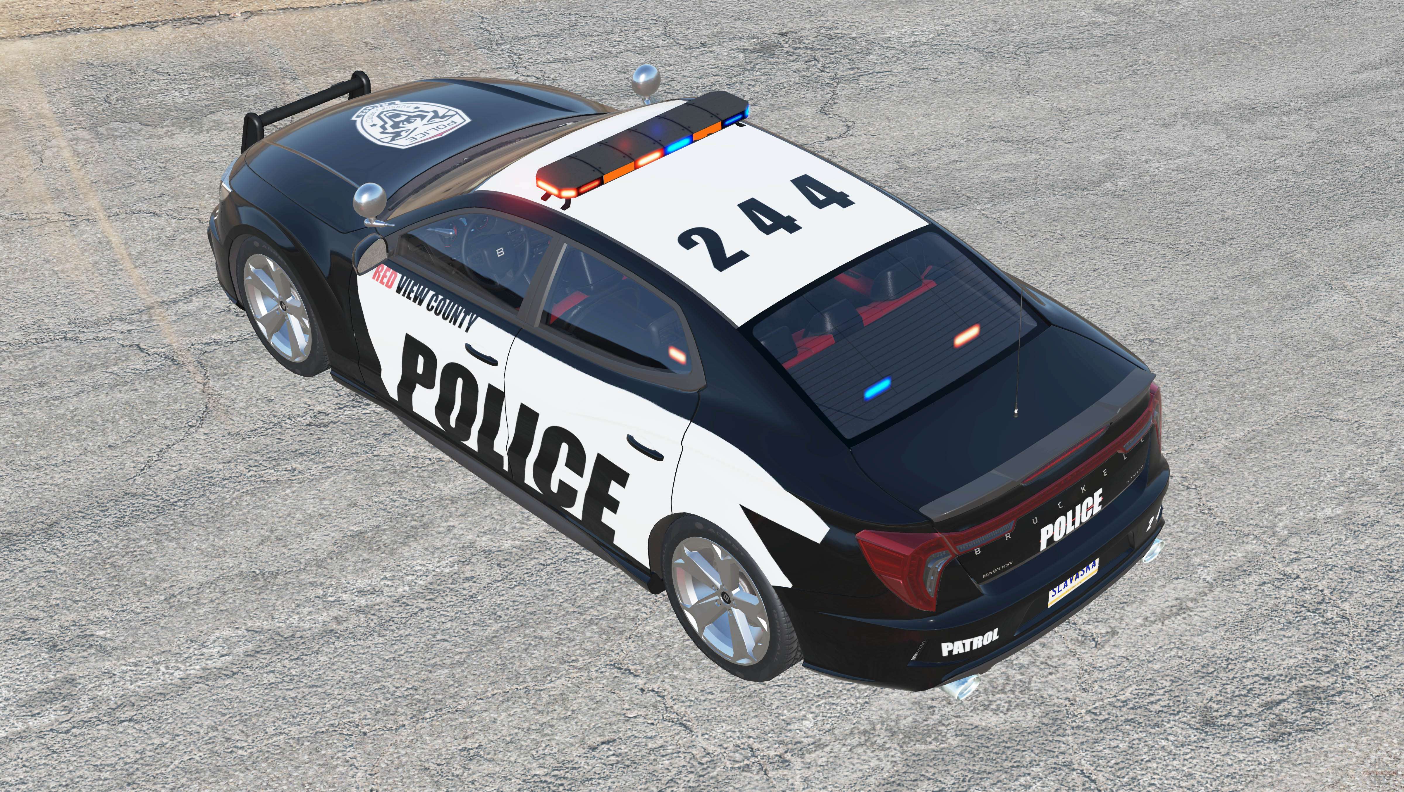 Bruckell Bastion Redview County Police Para Beamng Drive