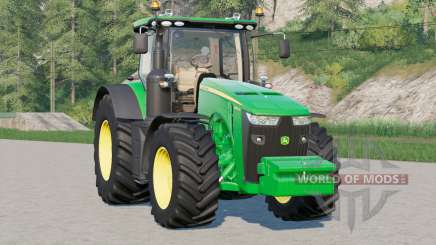 John Deere 8R series〡fixed wipers animation para Farming Simulator 2017