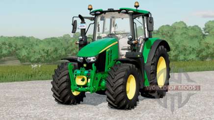 John Deere 6120M〡alimentación aumentada para Farming Simulator 2017