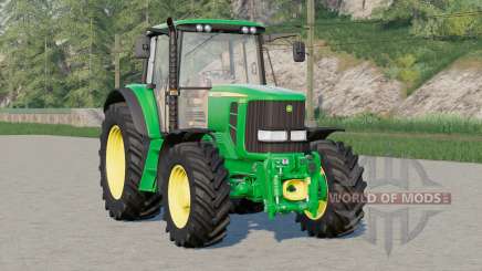 John Deere 6030 series〡metrambres mejoradas para Farming Simulator 2017