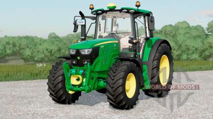 John Deere serie 6M〡 frontal hidráulico o de pesajeᵵ para Farming Simulator 2017