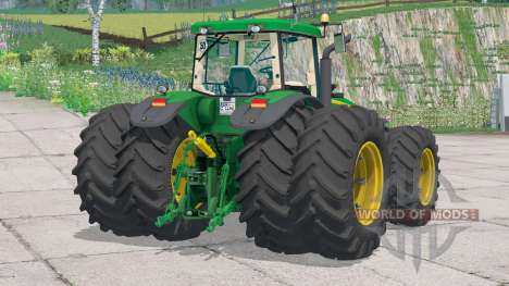 John Deere 8520〡Hay ruedas dobles para Farming Simulator 2015