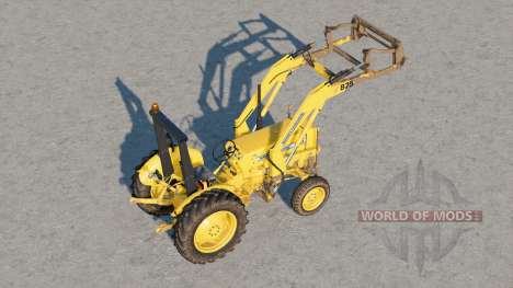 Massey Ferguson 20D〡 tractor industrial para Farming Simulator 2017