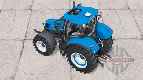 New Holland serie T6〡hay ruedas traseras duales para Farming Simulator 2015