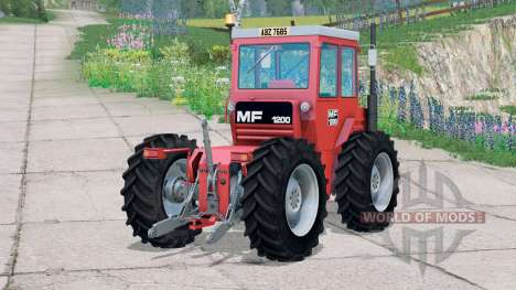 Massey Ferguson 1200〡enganche ajustable para Farming Simulator 2015