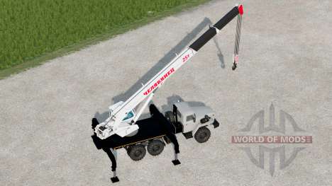 Ural-4320 KS-45721〡fully operable crane para Farming Simulator 2017
