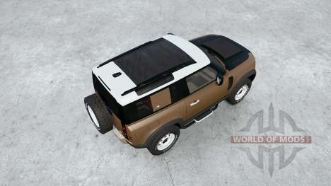 Land Rover Defender 90 SE Explorer Pack 2020 para Spintires MudRunner