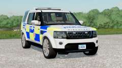 Land Rover Discovery 4 UK Police para Farming Simulator 2017