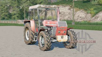 Zetor Crystal 8045〡con pesas extra sobre ruedas para Farming Simulator 2017