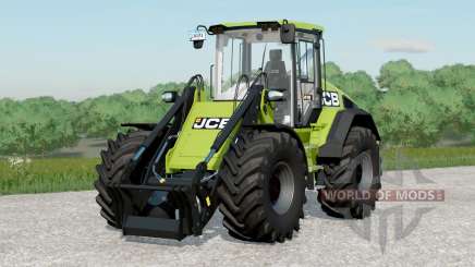 JCB 419 S〡opción de ruedas gemelas añadidas para Farming Simulator 2017
