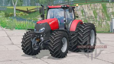 Case IH Optum 300 CVX〡hay ruedas traseras dobles para Farming Simulator 2015