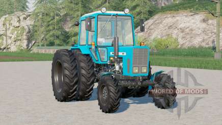 MTZ-82 Bielorrusia〡con otras ruedas estrechas para Farming Simulator 2017