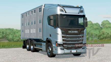Scania R500 Highline Livestock Truck para Farming Simulator 2017