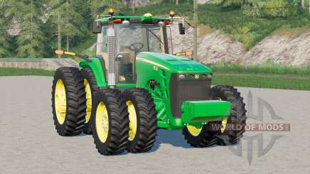 John Deere serie 8030〡Firestone y neumáticos Michelin para Farming Simulator 2017