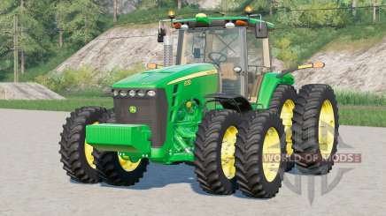 John Deere serie 8030〡centre de masa ajustada para Farming Simulator 2017