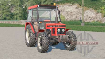 Zetor 7700〡 frontal hidráulico o de peso para Farming Simulator 2017