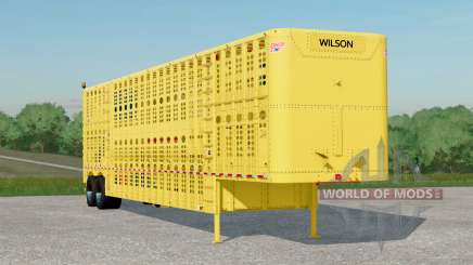 Wilson Silverstar PSDCL 406〡can ahora también carga 220 pollos para Farming Simulator 2017