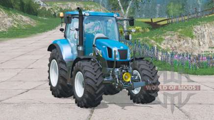 New Holland T6.160〡real motor para Farming Simulator 2015