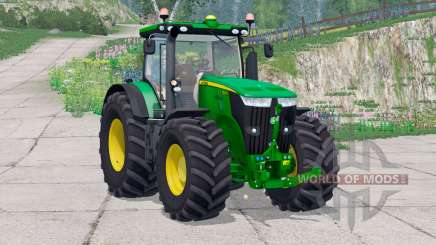 John Deere 7270R〡extra pesos en ruedas para Farming Simulator 2015