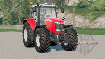 Massey Ferguson serie 7700〡equipado con luces estroboscópicas para Farming Simulator 2017