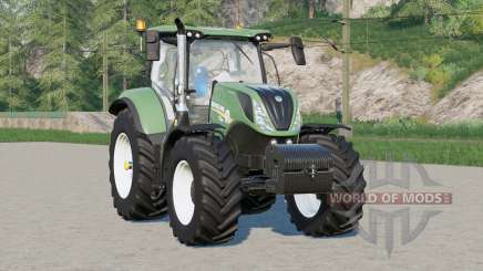 New Holland serie T7: hidráulica frontal o de peso para Farming Simulator 2017