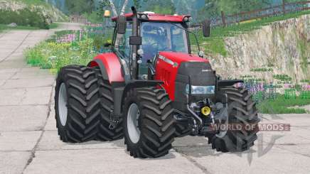 Case IH Puma 165 CVX〡 incluye ruedas traseras dobles para Farming Simulator 2015