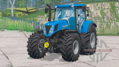 New Holland T7.170〡la velocidad real para Farming Simulator 2015