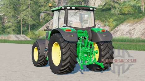 John Deere 6R series〡nuevas configuraciones añad para Farming Simulator 2017