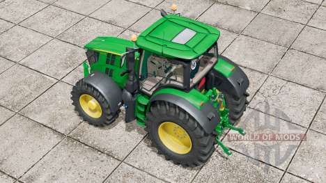 John Deere 6R series〡nueva física de conducción para Farming Simulator 2017