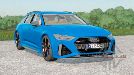 Audi RS 6 Avant (C8) 2019〡color choice para Farming Simulator 2017