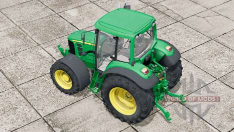 John Deere 6030 Premium〡tiene todo tipo de rueda para Farming Simulator 2017