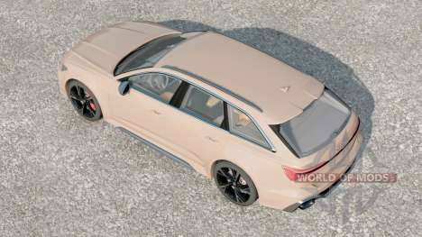 Audi RS 6 Avant (C8) 2019〡color configurable para Farming Simulator 2017