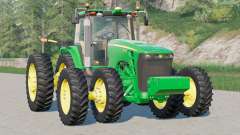 Serie John Deere 8030 con neumáticos Firestone y Michelin para Farming Simulator 2017