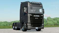 Scania S-Series〡el camión tiene muchas configuraciones para Farming Simulator 2017