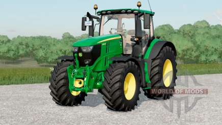 Serie John Deere 6R con configuración de luz de trabajo adicional para Farming Simulator 2017