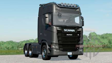 Scania S-Series〡el camión tiene muchas configuraciones para Farming Simulator 2017