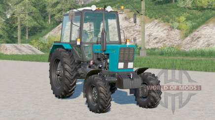 MTZ-82.1 Bielorrusia〡contaje de peso del tractor para Farming Simulator 2017