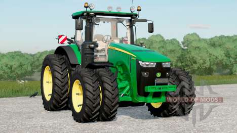 John Deere 8R series〡selectable wheels para Farming Simulator 2017